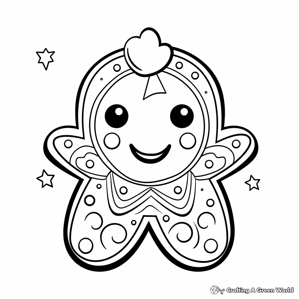 Cookie coloring pages