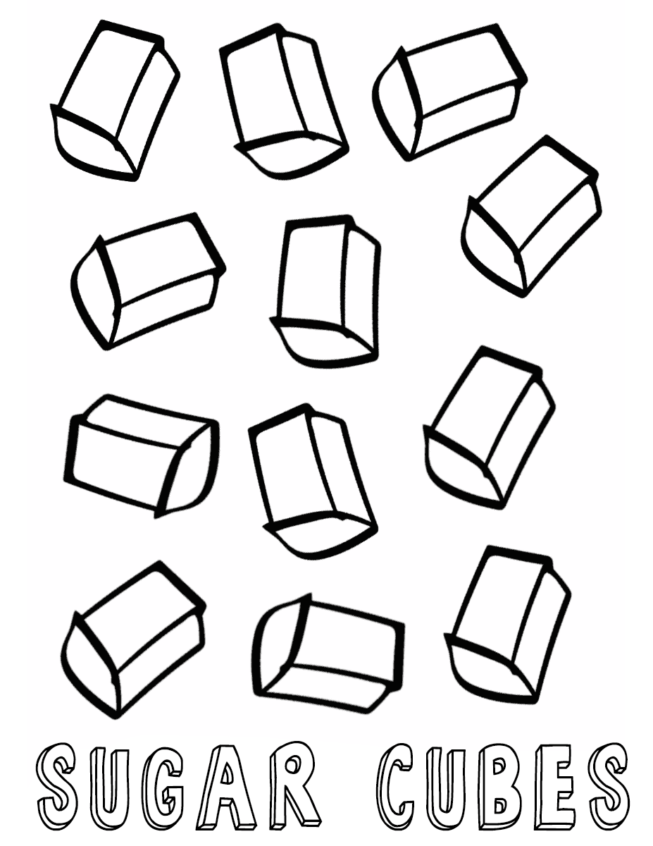 Sugar coloring pages coloring pages to download and print