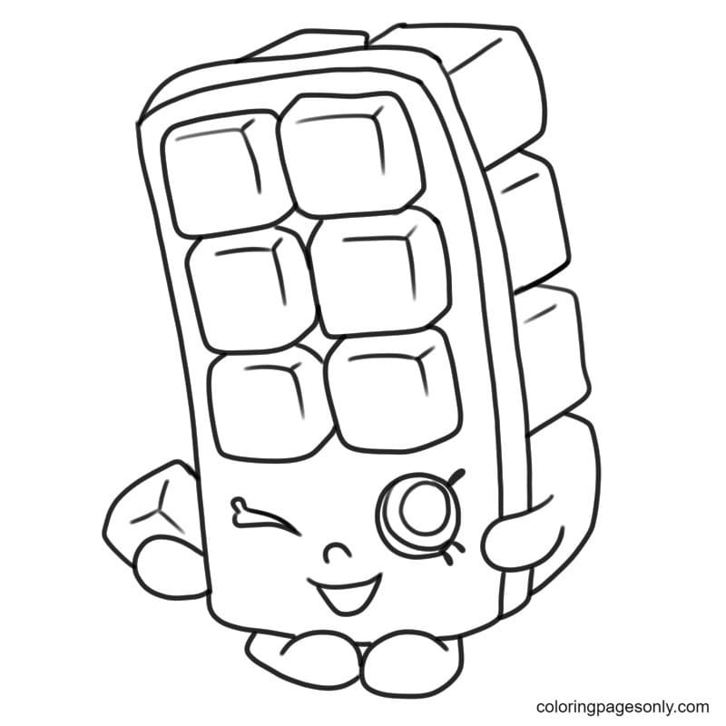 Ice cube coloring pages printable for free download