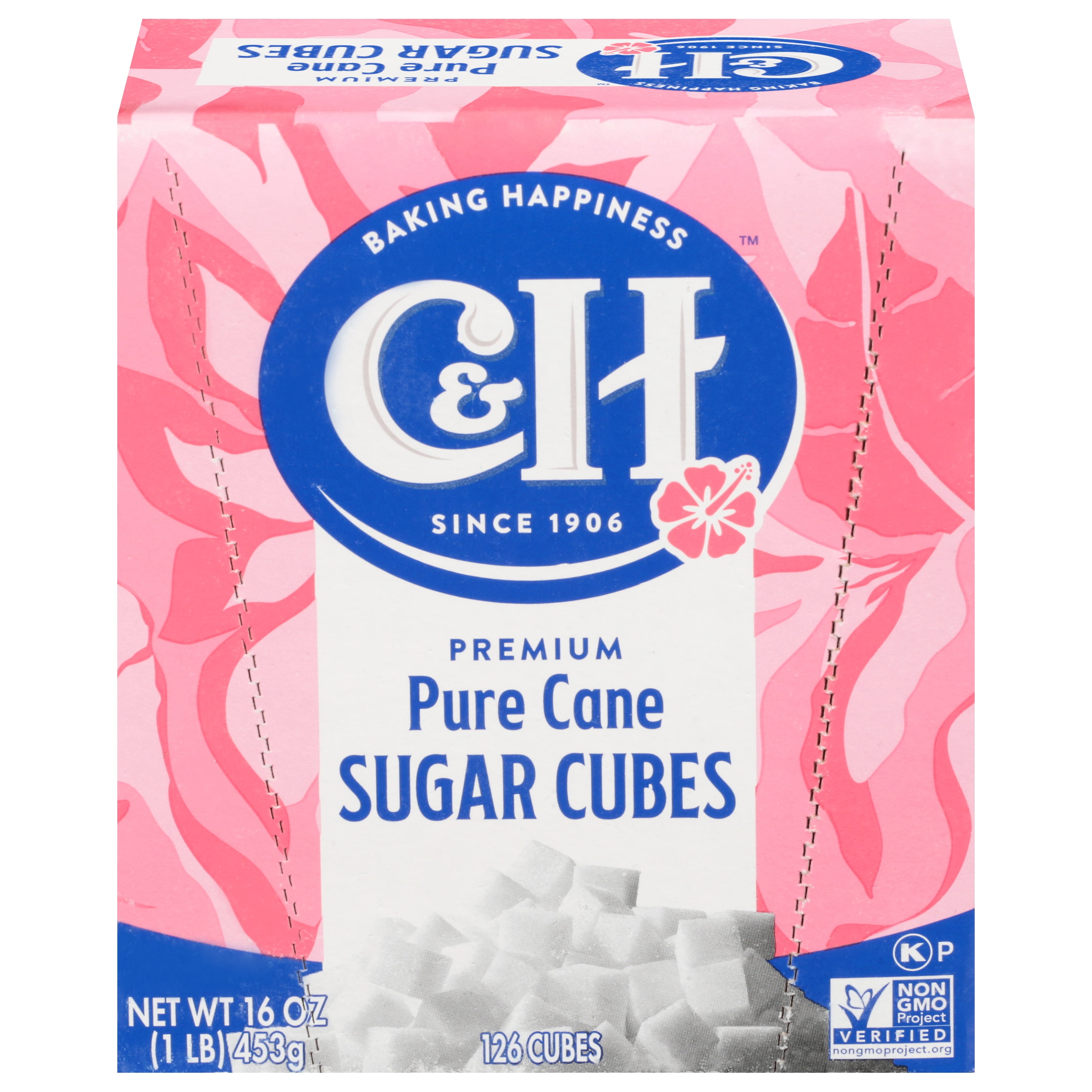 Ch premium pure cane sugar cubes cubes lb