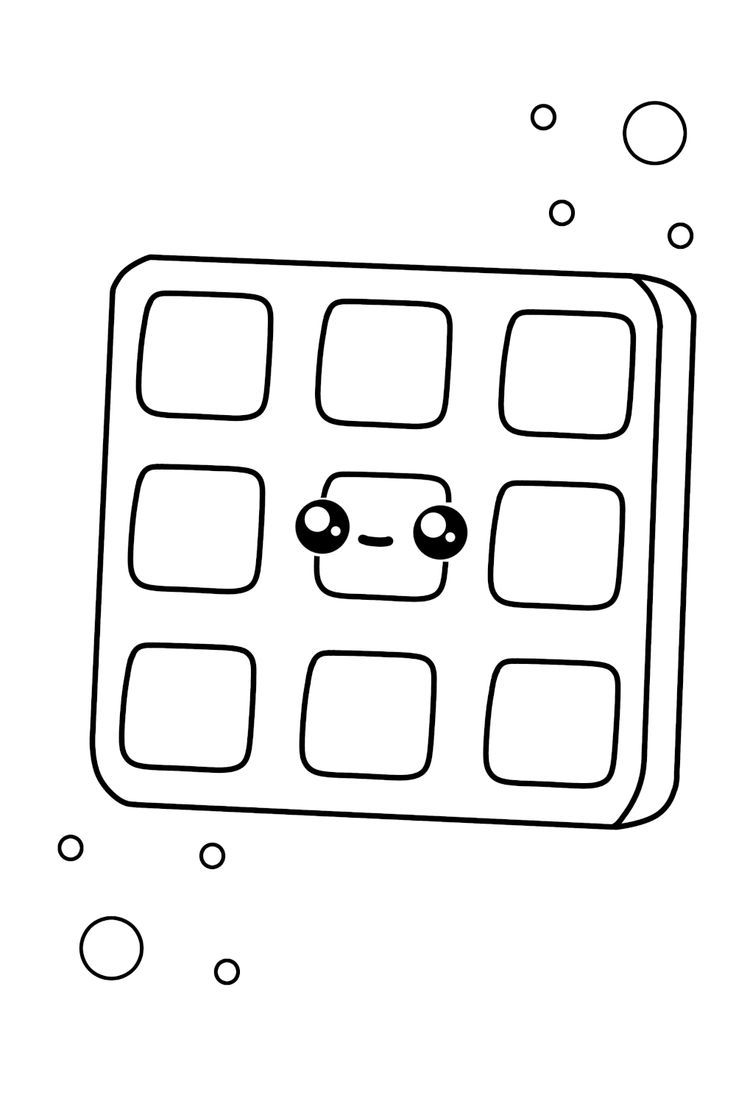 Kawaii sweet treats coloring book cute desserts cupcake candy ice cream donuts easy coloring pages for kids and toddlers coloring books easy coloring pages cute desserts