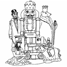 Top free printable nutcracker coloring pages online