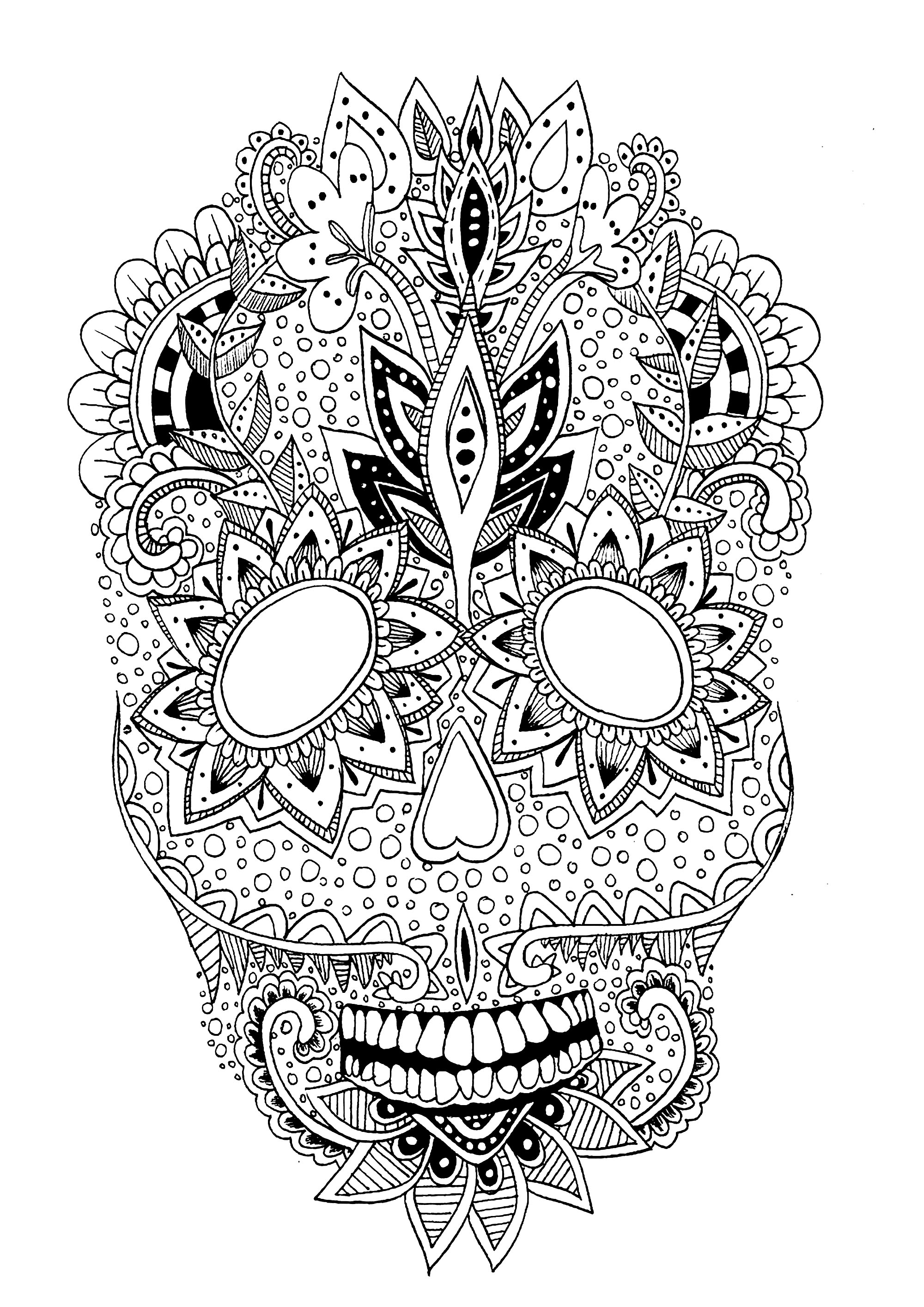Skull details rachel