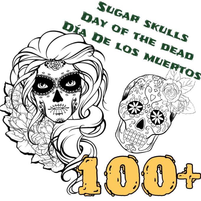 Provide you adult mandala sugar skull coloring pages by danielstush