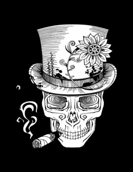 Sugar skulls coloring book beautiful illustrations by prof bermed