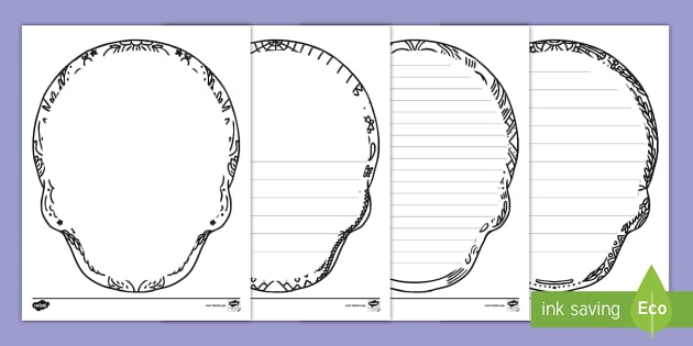 Sugar skull template day of the dead writing templates