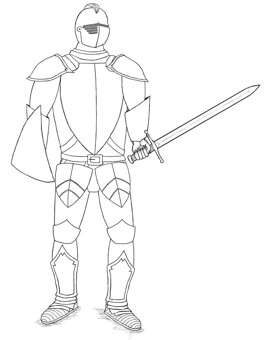 Suit of armour by gingerbaron on