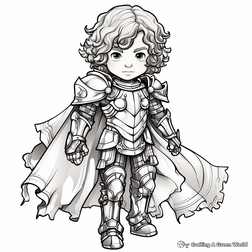 Armor of god coloring pages