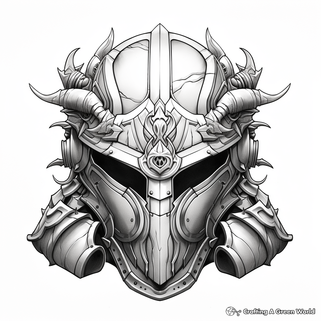Armor of god coloring pages