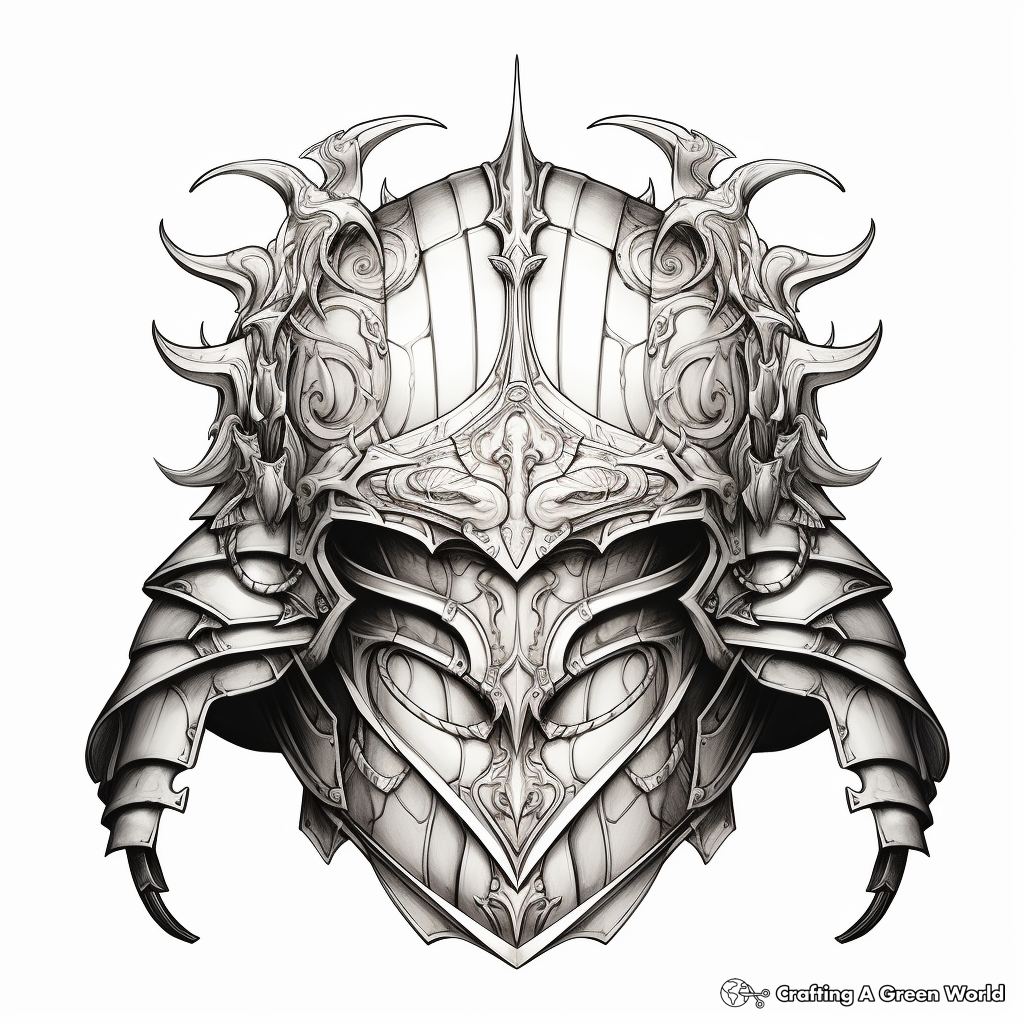 Armor of god coloring pages