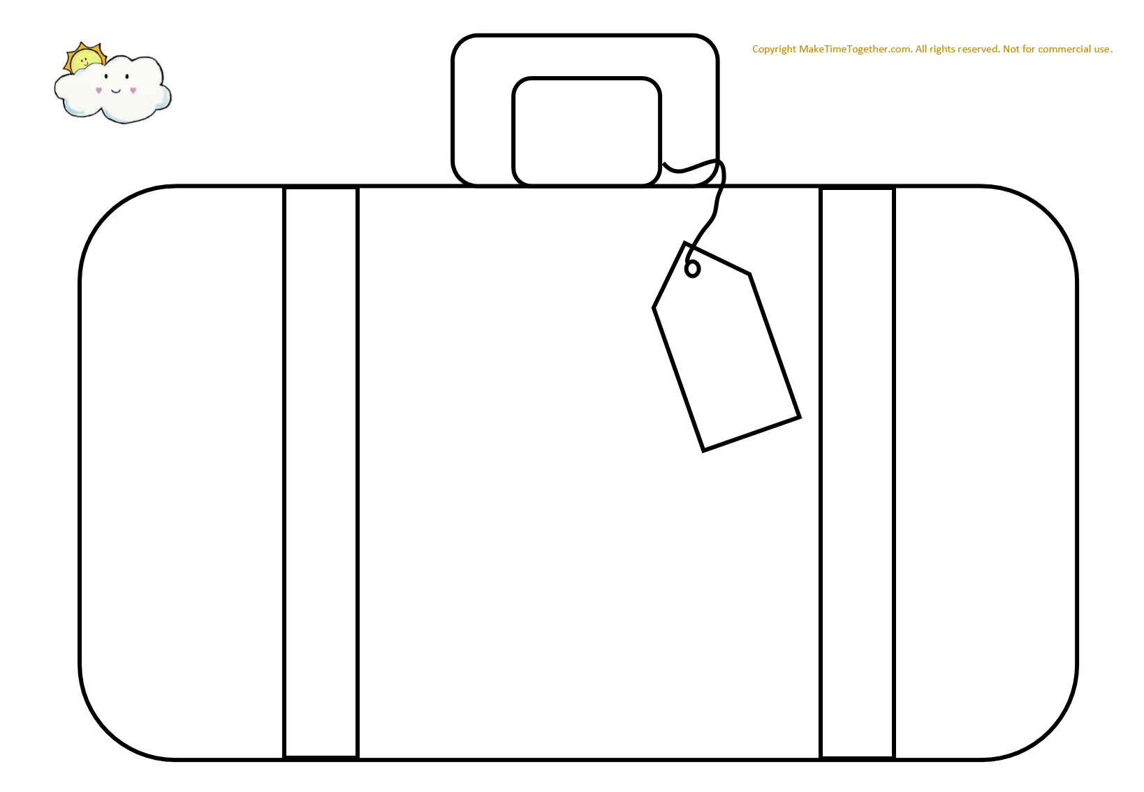 Free printable suitcase packing activity â make time together