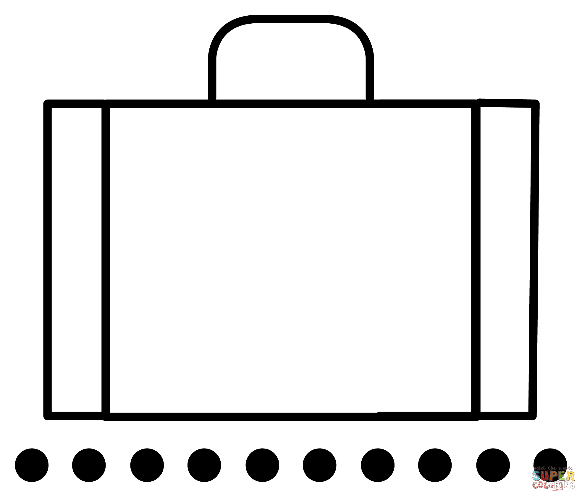 Baggage claim emoji coloring page free printable coloring pages