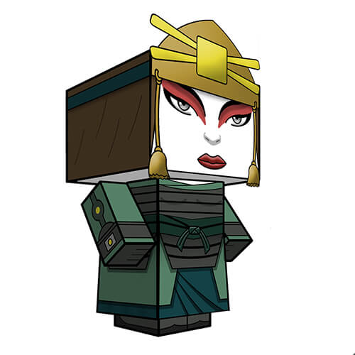 Suki paper toy free printable papercraft templates