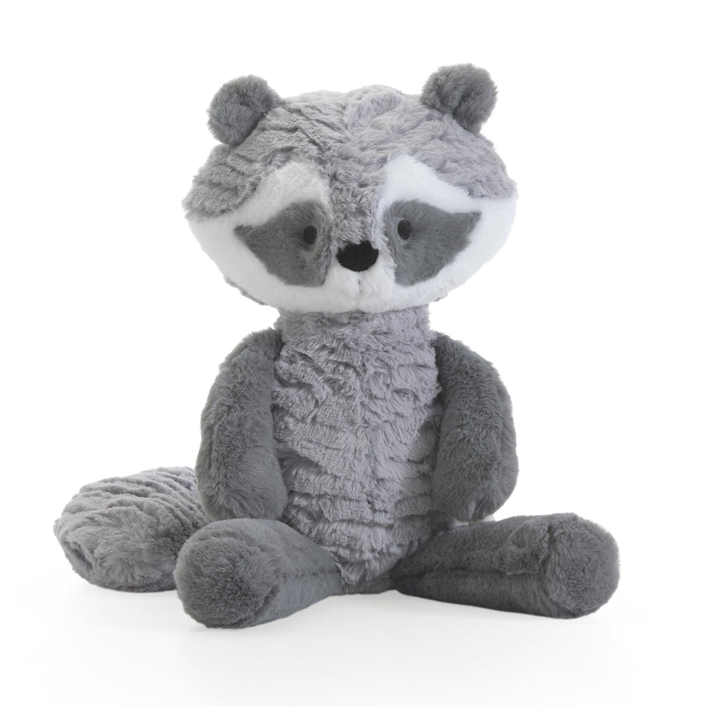 Little woodland plush raccoon stuffed animal inch suki â lambs ivy
