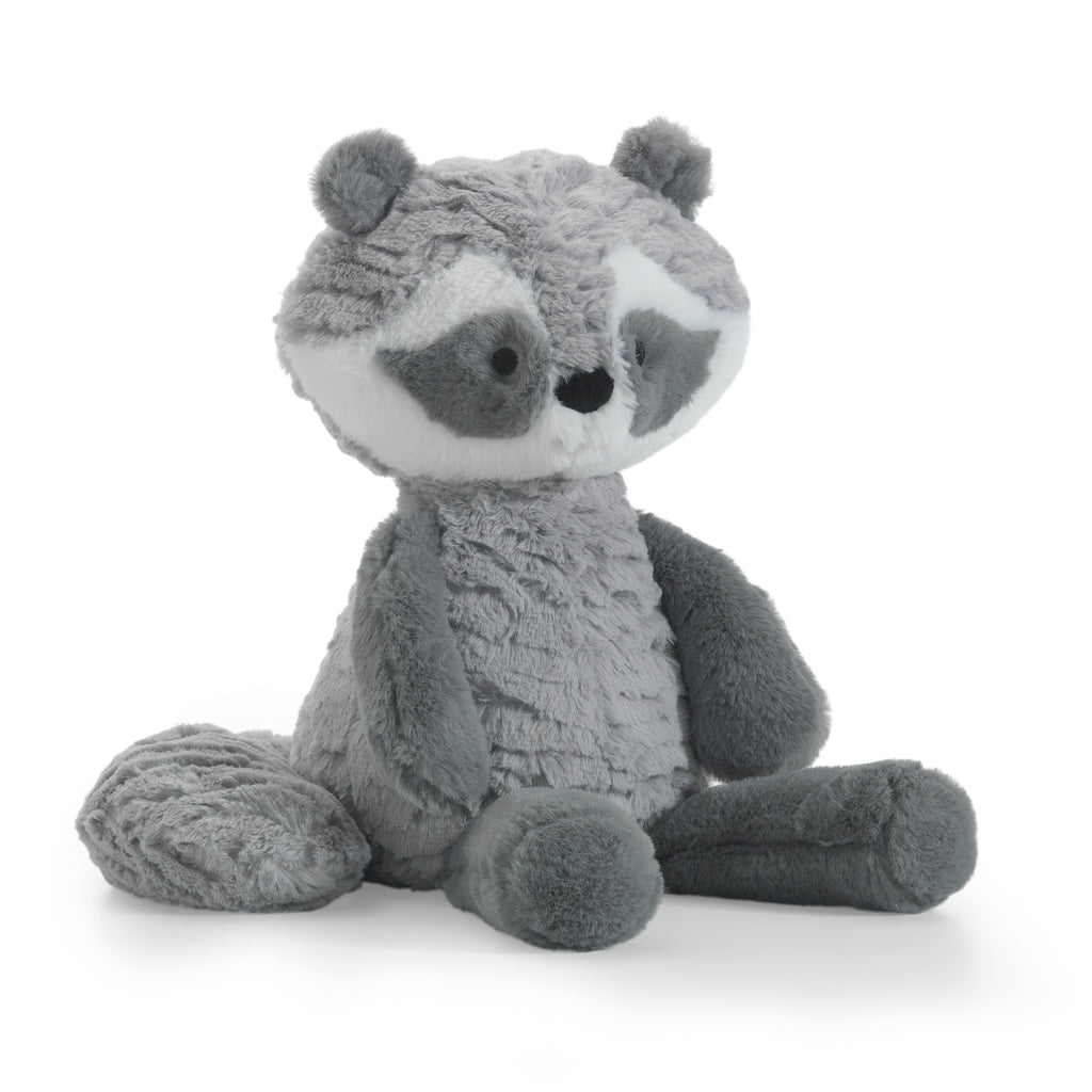 Little woodland plush raccoon stuffed animal inch suki â lambs ivy