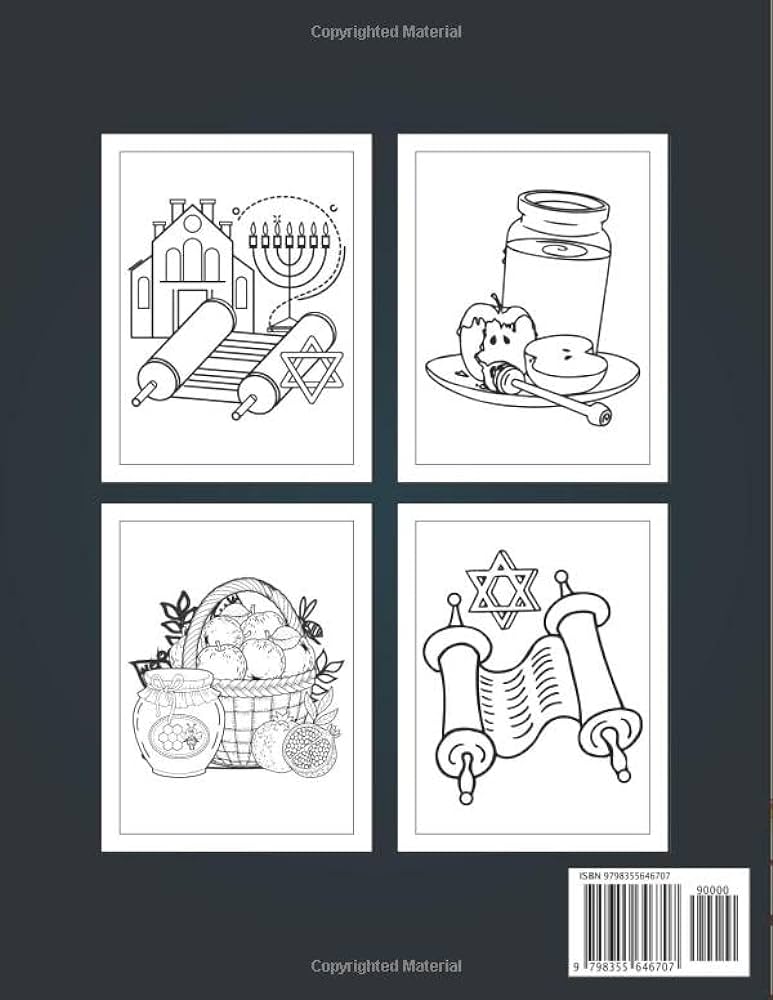 Happy sukkot coloring book for kids and adults fun easy and cute sukkot coloring pages for toddlers children adults preschool celebrate toddlers sukkot gifts holiday for kids