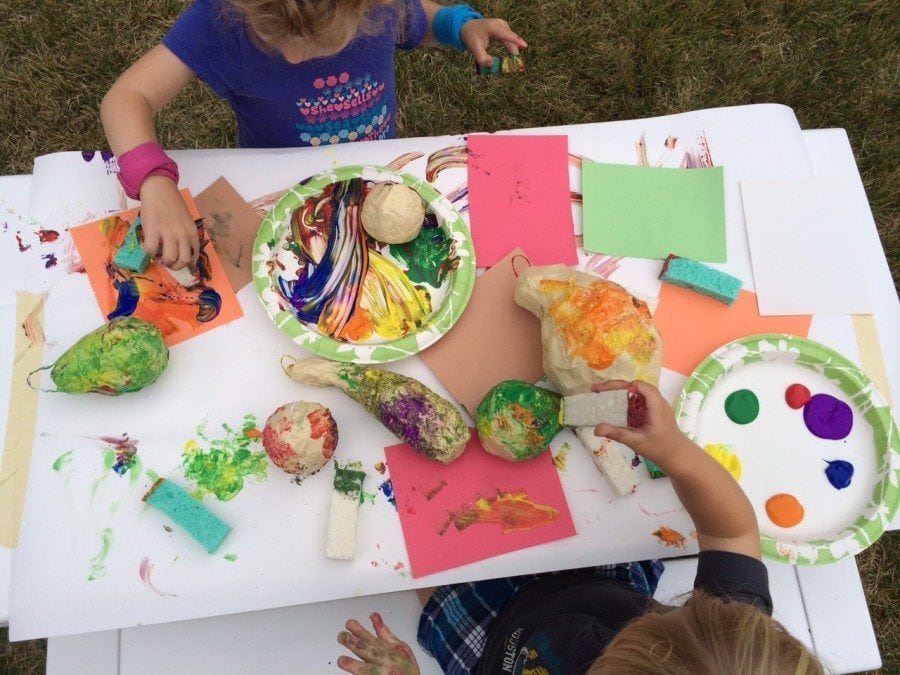 Kid crafts for the jewish holiday of sukkot
