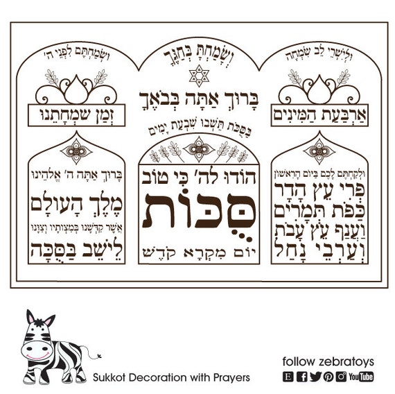 Sukkah decorations
