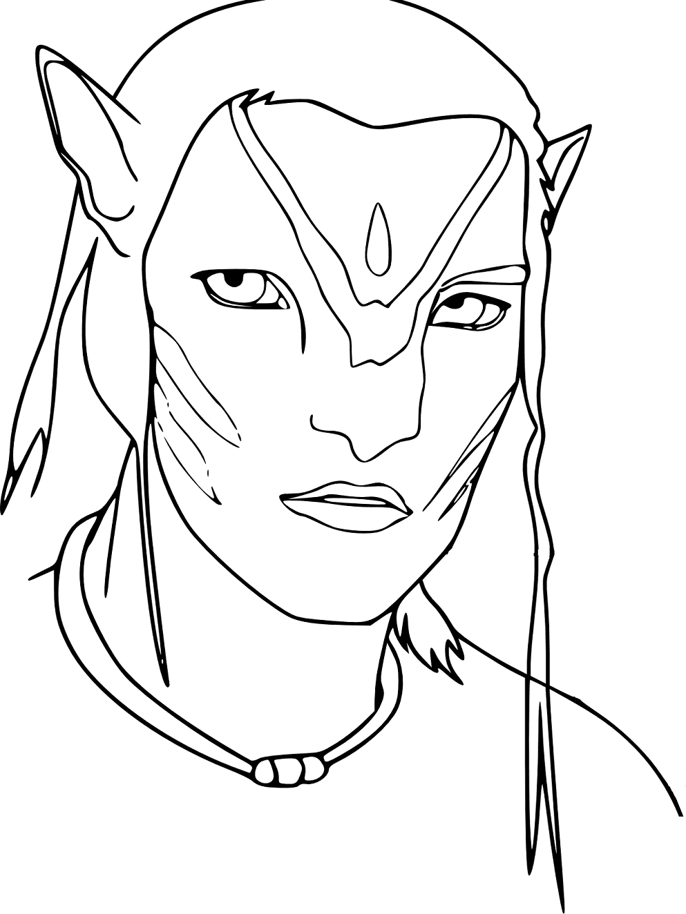 Jack silli look coloring page