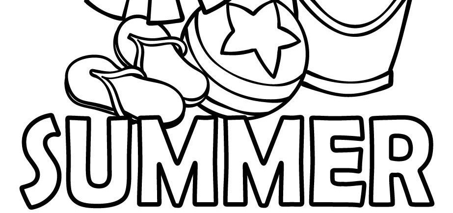 Summer coloring pages fun and free printable activities for kids