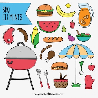 Page bbq coloring page images