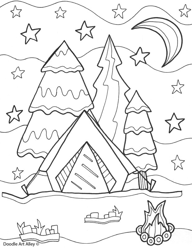 Family reunion coloring pages