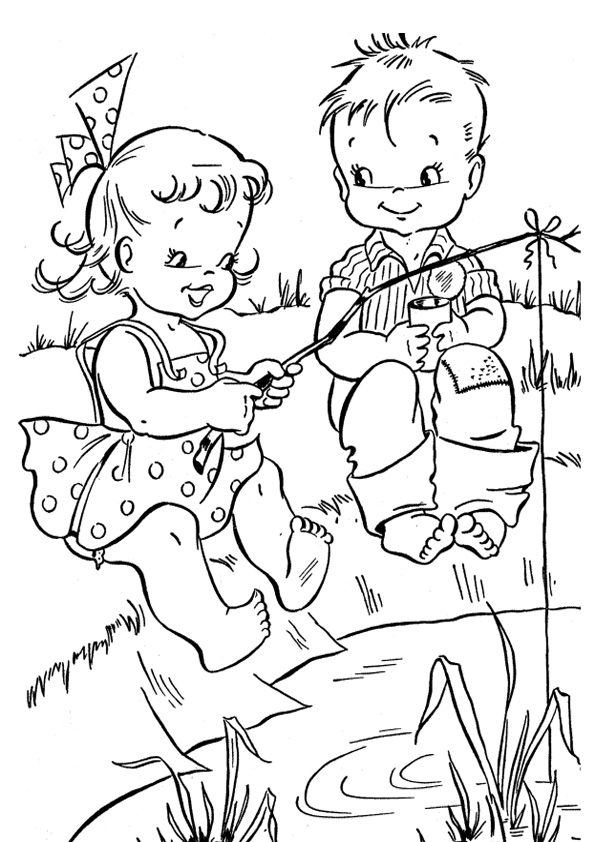 Coloring pages fun summer coloring pages
