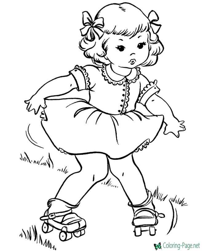 Summer coloring pages