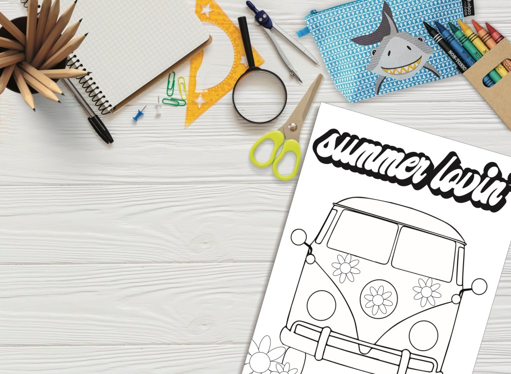 Totally free summer coloring pages