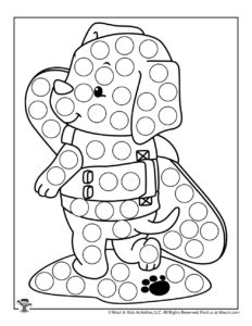 Summer dot coloring pages woo jr kids activities childrens publishing