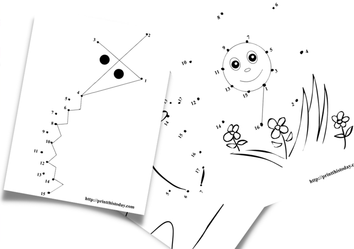 Free printable connect the dots worksheets for kids kids activities blog