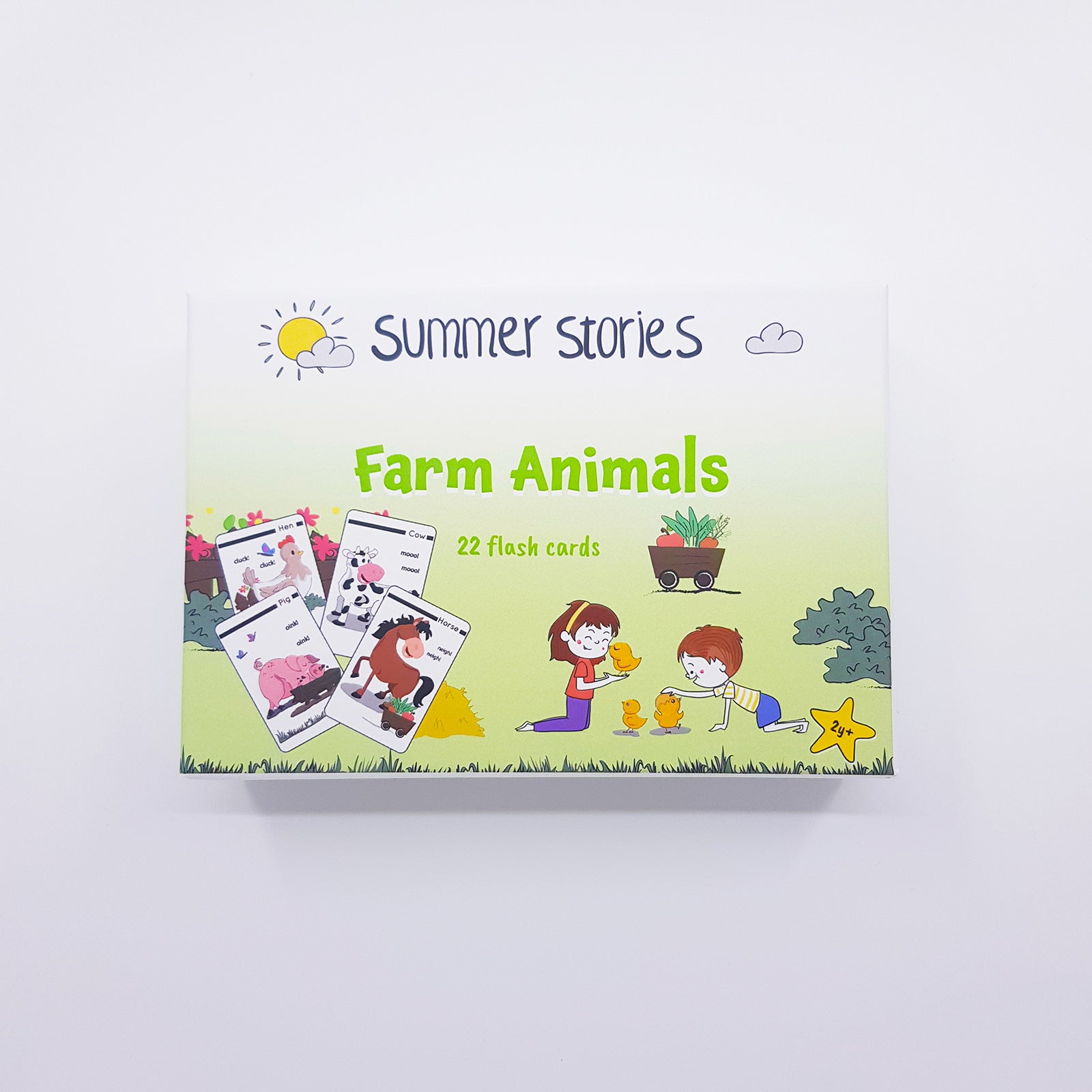 Farm animals flash cards â summer stories new