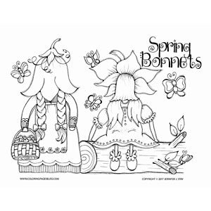 Download fun gnome coloring pages for adults and kids