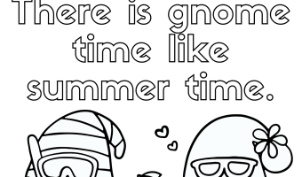 Summer gnomes two kids and a coupon