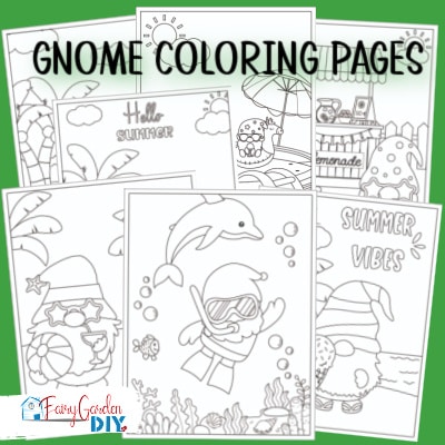 Summer coloring pages