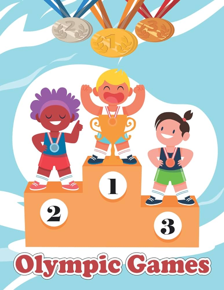 Olympic games coloring book for the tokyo olympic games filled with fun designs of games