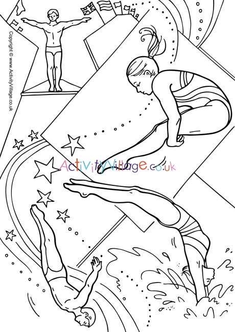 Diving llage louring page