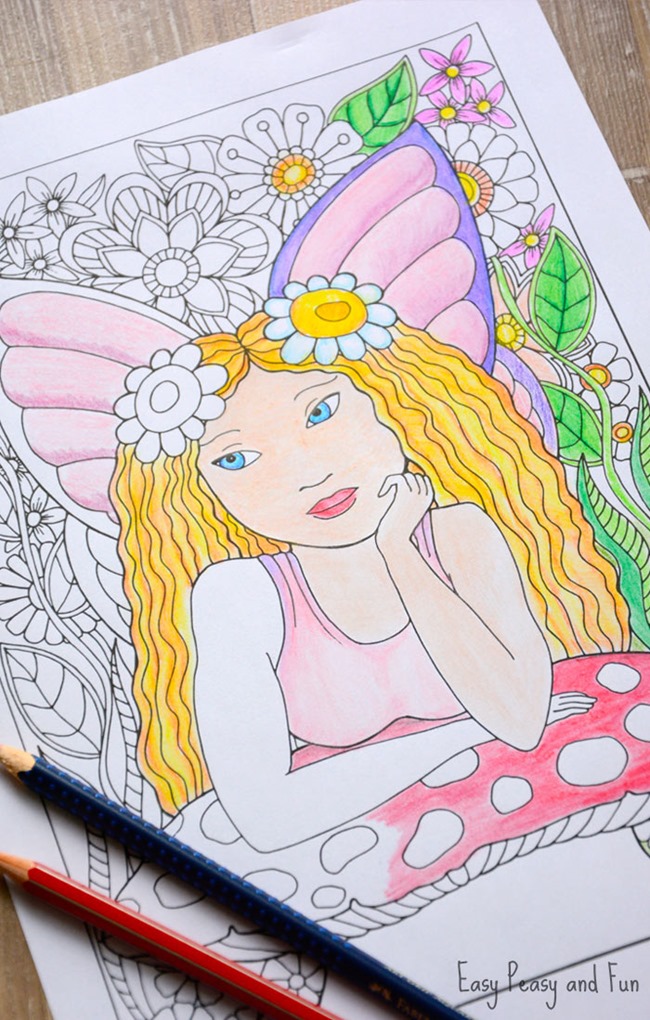 Free printable adult coloring pages for summer
