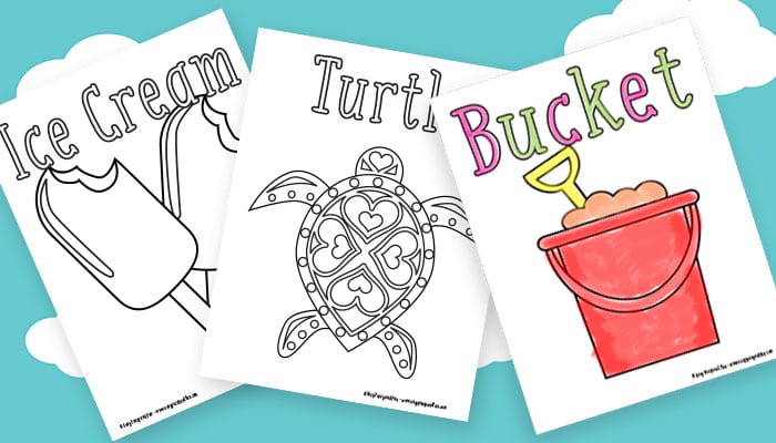 Summer coloring pages free printable