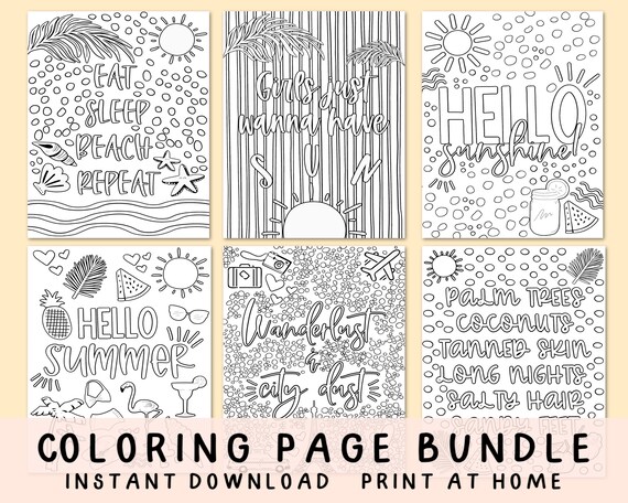 Summer colouring pages printable coloring pages summer coloring page coloring book coloring pages for adults coloring pages for kids