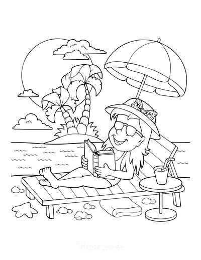 Free summer coloring pages for kids adults summer coloring pages coloring pages coloring pages for girls