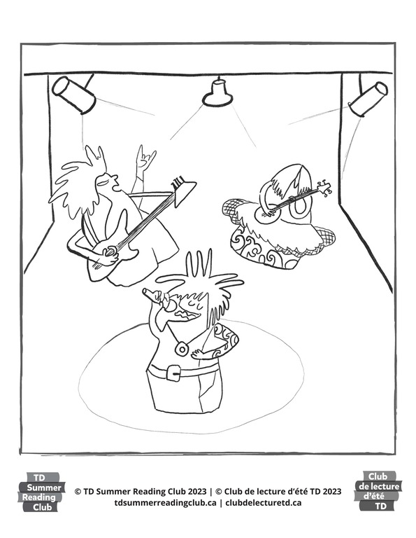 Colouring sheets