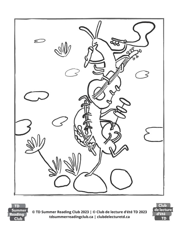 Colouring sheets