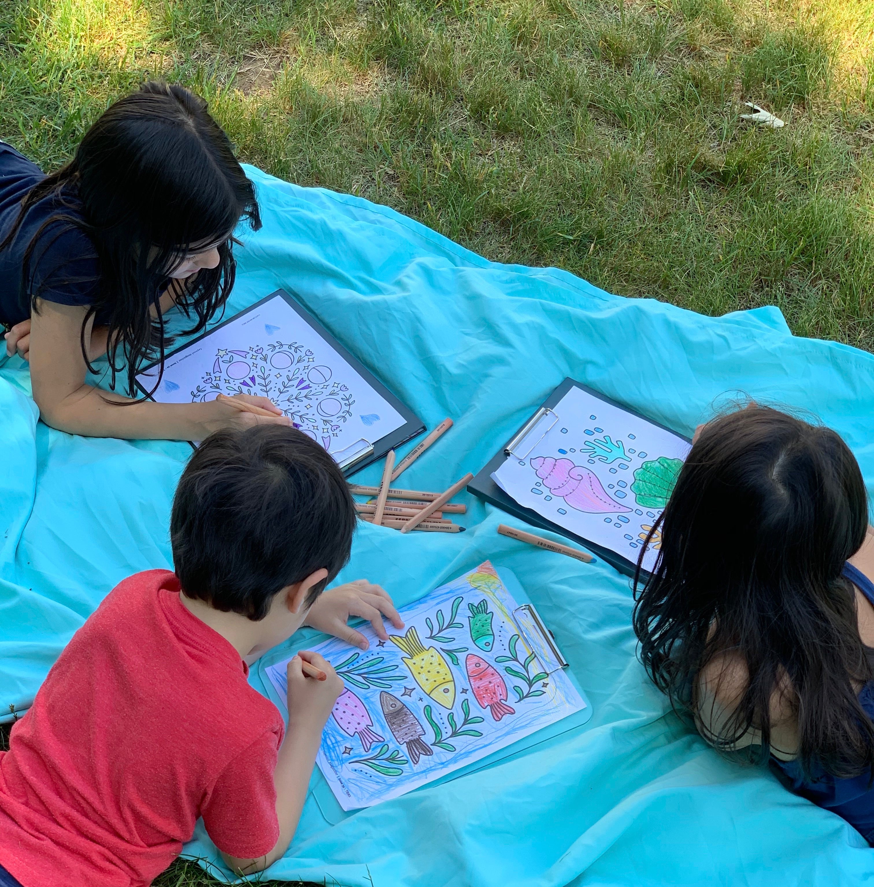 Summer solstice coloring pages