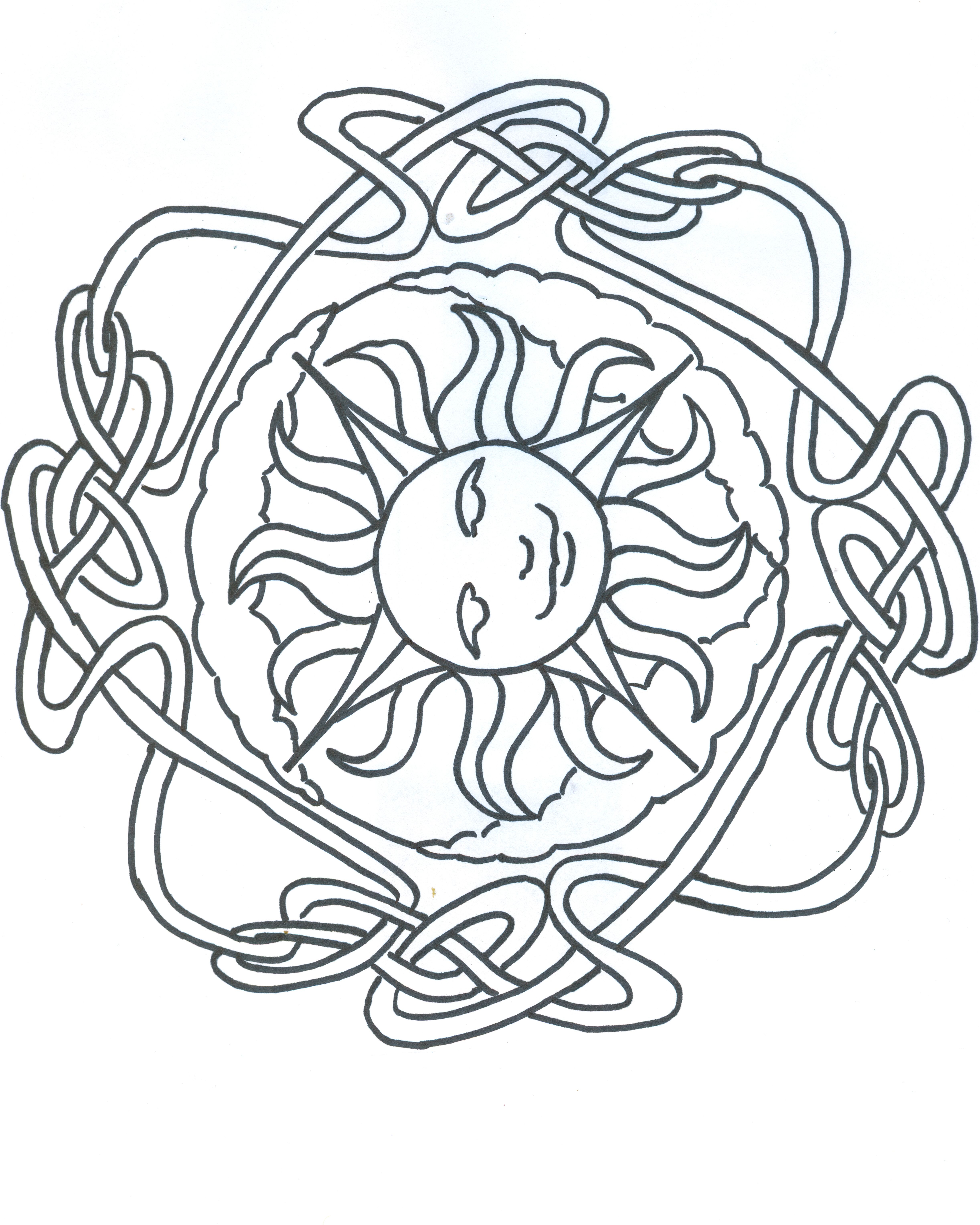 Litha summer solstice coloring pages coloring pages winter sun coloring pages