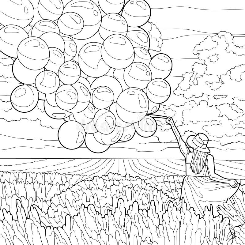 Lavender coloring stock illustrations â lavender coloring stock illustrations vectors clipart