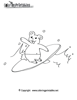 Free printable summer coloring pages