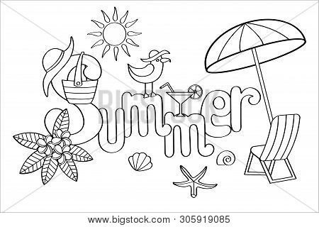 Hand drawn coloring vector photo free trial bigstock