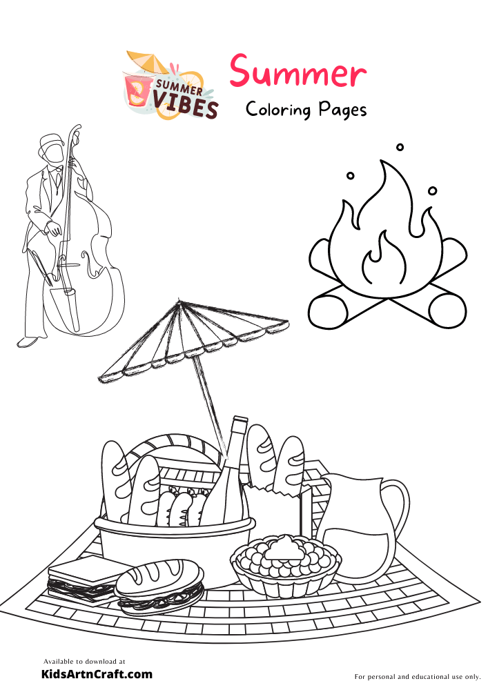 Summer colorg pages for kids â free prtables prtables free kids summer colorg pages colorg pages