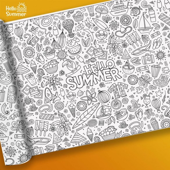 Buy giant coloring poster